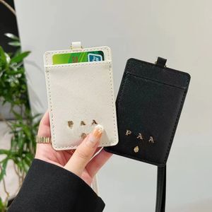 Beautiful Crossbody Work ID Credit Bus Card Holder Slot Cases Hi Quality Luxury Brand P Mini Wallet Cover Many Colors Holder Double Sided Wallets With Logo Box Packing