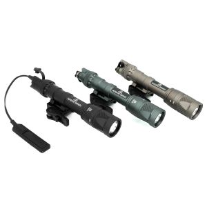Tactical Light SF M622V Flashlight Vampire Scout Light Visible/IR LED Light with DS07 Switch QD ADM Picatinny Rail Mount