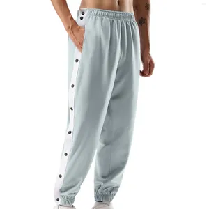 Męskie spodnie Basketball Training Tear Pant Men Joggers Spodnie Sport Wszechstronny jesienna zima streetwear ciepły luźne luźne y2k man Casual 2024