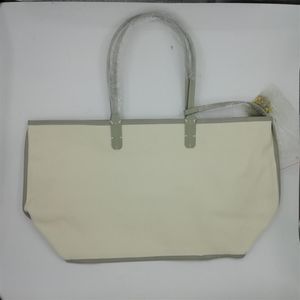 2020 NY PU -stil Polka Dot Y Letter Shopping Bag Canvas Handväska Fashion Shoulder Bag Medium Stor multicolor Valfritt2611