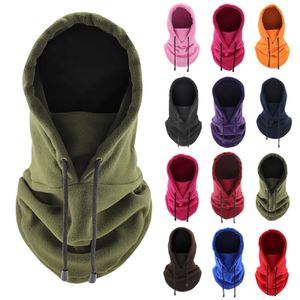 Ciclismo Caps Máscaras Ao Ar Livre Balaclava Windproof Caminhadas Chapéu Máscara Facial Esqui Esportes Engrossado Bib Headgear Pelúcia Ciclismo Máscara Facial Inverno Chapéu Quente 231204