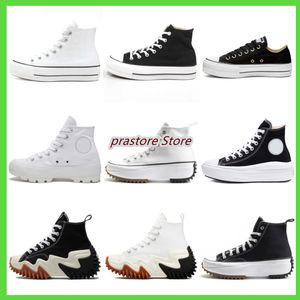 Canvas Shoes Conversity Sneaker men women shoes Sneaker Thick Bottom platform shoes Designer Black White Run Star Dress Shoes Motion shoes size 36-45