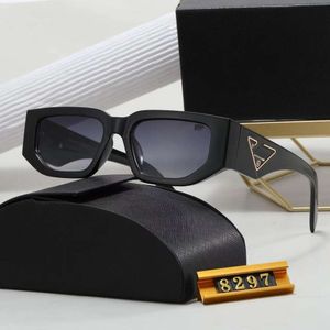 Designer-Sonnenbrillen von Parda, Prader, modisch, quadratisch, für Herren und Damen, kleiner Rahmen, PR, Bestseller zu Hause