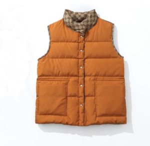 designer jacket women down vest sleeveless Reversible puffer jackets womens coat