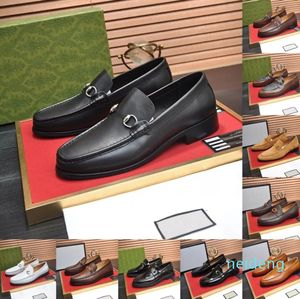 Modelo de alta qualidade marca formal designer vestido sapatos homens mocassins preto couro genuíno negócios casamento escritório festa formal luxuoso masculino sapato