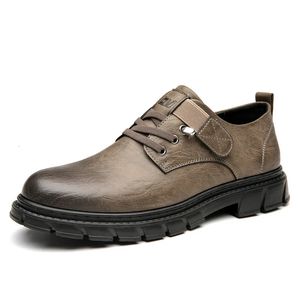 Sapatos de vestido Homens Casual Couro Moda Sapatilhas Handmade Respirável Mens Mocassins Mocassins Marca de Luxo Barco 231204