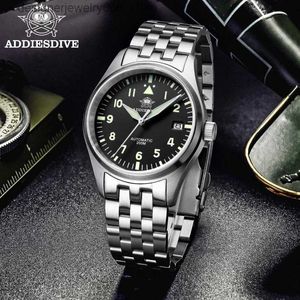 Other Watches ADDIESDIVE Men's Automatic Mechanical Wrist 200meters waterproof Stainless Steel Sapphire Glass es relgio mecanico Q231204