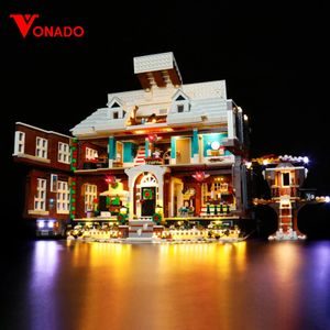 Diecast Model Vonado LED Lighting Set For Ideas 21330 Home Alone House Building Blocks NOT Include the Model DIY Accessories Lamp Kit 231204