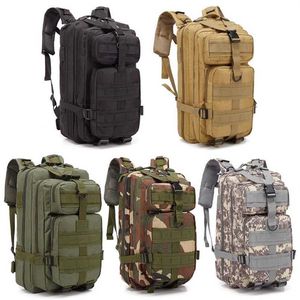 1000D 30L Military Tactical Assault Backpack Army Waterproof Bug Outdoors Bag Large For Outdoor Hiking Camping Hunting Rucksacks 23042