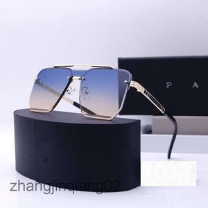 Designer Praada Pradasunglasses Solglasögon Cykel Lyxig Fashion Sports Polarize Solglasögon Mens Womans Baseball Goggle Golden Blue Square Pra Sun Glasses