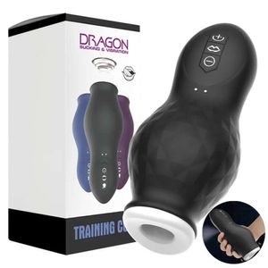 Massaggiatore giocattolo del sesso Vaginete Automatic Man Sucker Vajinas Vacuum Peninana Quali prodotti per le donne masturbatrici Vibratore Toi Size