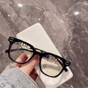 Sonnenbrille Neue hochwertige kleine duftende Brille 0748 quadratische große Rahmenplatte für Myopie kann mit BrillenT kombiniert werden