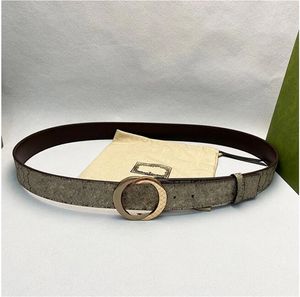 Designer men's and women's belts fashion buckle leather belt High Quality belts with Box unisex belt Woman Belts G041535