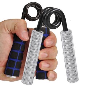 Hand Grips Sponge Heavy Hand Grip Finger Gripper Arm Muscle Trainer Expander Fitness Professional Wrist Strength Aluminum Handle Silver 231204