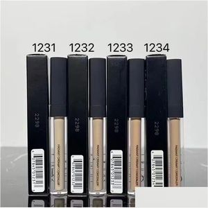 Concealer kosmetika strålande krämig flytande kräm vattentät primer bas mörk cirkel 6 ml 4Colors Drop Delivery Health Beauty Makeup FAC DHN3U