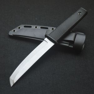 Portable Tanto Fixed Blade ABS Handle Knife Outdoor Camping Edc Multitool Survival Self Defense Knives Swiss Army Utility Tool