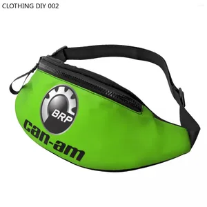 Waist Bags Casual BRP ATV Can Am Fanny Pack For Traveling Women Men Crossbody Bag Phone Money Pouch