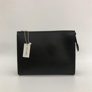 Hohe Qualität Neue Handtasche Reise Kulturbeutel 26 cm Schutz Make-Up Clutch Frauen Leder Wasserdichte Kosmetiktaschen Für Frauen Wit242k