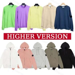 Maglioni Felpe con cappuccio firmate da uomo Felpa lavorata a maglia Girocollo Pullover a maniche lunghe Felpa con cappuccio Coppia Abbigliamento Autunno e primavera Warm Stones Island 68