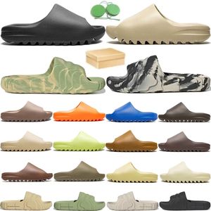 slide Slate Grey sand Onyx bone runners slippers calm Black Sesame clogs slides for Carbon Azure resin Cinder pure women shoes mens Ochre Stone Salt f J0yW#