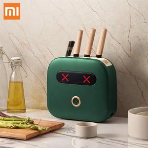 Xiaomi Kalar Inteligente Máquina de Desinfecção LNIFE Pauzinhos Multifuncionais Suporte de Secagem de Esterilização UVC Suprimentos de Cozinha Fo220Q