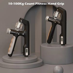Handgrepp handgrepp fitness stärkare 10-100 kg greve handled expander finger övare tränare muskel återhämtning gym träning hand gripare 231204