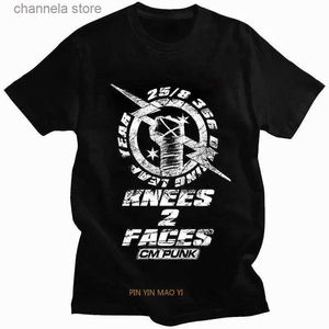 Homens camisetas Engraçado cm punk camiseta homens mulheres americano lutador profissional moda t-shirts masculino tshirt hipster kawaii roupas t231204