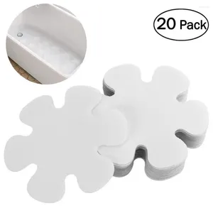 Bath Mats 20Pcs Anti-slip Stickers Bathroom Strips Snowflake Shower Treads Bathtub Decals Tape Anti Slip Bathtubs Pad