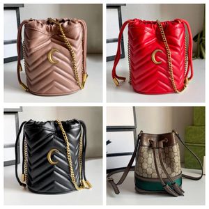 Mini bolsa de balde de designer de luxo bolsa de corpo transversal bolsa feminina bolsa de ombro corda corda balde crossbody neonoe balde sacos de telefone