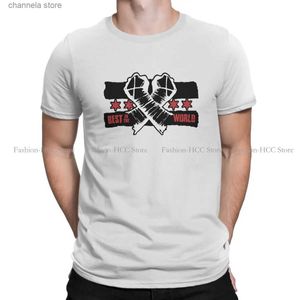 Herr t-shirts cm punk bäst i världen tshirt cm punk brottning strid bekväma kreativa presentkläder t shirt ff het försäljning t231204