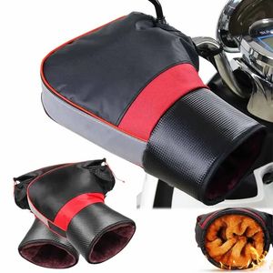 Sports Gloves Motorcycle Handlebar Muffs Guantes Protective Scooter Thick Warm Grip Handle Bar Muff Rainproof Winter Warmer 231204