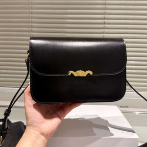 designer bag triomphe crossbody bag Women shoulder bags Genuine leather Luxury teen Wallet ladies handbag designer purse TOP
