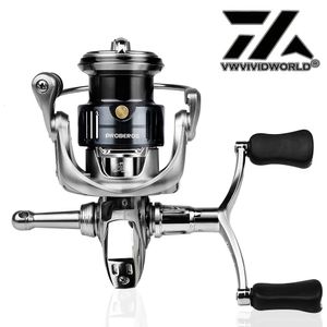 Muchowe Roletki Rolet2 Vwvividworld Balance Reel Double Rocker Arm 5.2 1 Wysoki bieg 7 1 BB Spinning Suit Saltwater i słodkowodne karp 231204