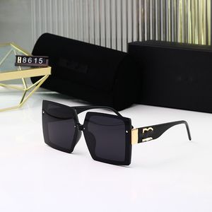 Óculos de sol Designer Retro Quadrado Framne com Caixa Letras de Moda Moda Polarizada UV Resistente Óculos de Luxo para Homens Mulheres Goggle Sun Glass Óculos Casuais