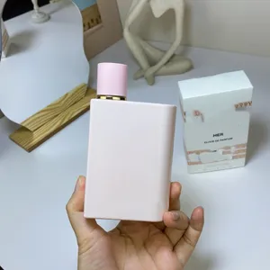 Lüks BU Marka Kokusu 100ml Kadınlar için onu İksir de Parfum Eau de Parfum Yoğun Doğal Vahşi Buhar Vaporateur Pembe Şişe Üst Kalite Güzel Hediye Uzun Kalıcı Koku