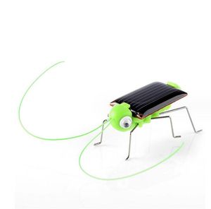 Zabawne Mini Solar Solar Robot Solar Insect Zabawki Pojazd Edukacyjne zestawy energii słonecznej Nowator Grasshopper Gag Gag Toys for Children