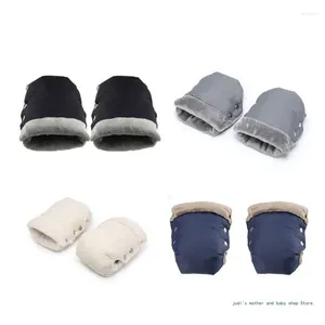 Barnvagnsdelar 67JC Tillbehör PRAM HAND MUFF PROSCHAIR WARMER handskar Splash Windproof Mittens Handmuffs