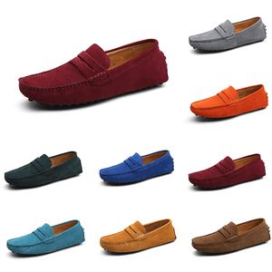 Homens sapatos casuais Alpercatas triplo preto marinho marrom vinho vermelho verde céu azul borgonha mens tênis ao ar livre jogging andando noventa e quatro