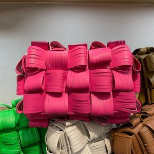 Torby wieczorowe 2022 Style projektanta mody Tassel poduszka kobiety Crossbody Bag skórzana torebka 232T