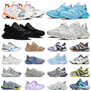 Balencaigas Shoes Balenciaga Balanciaga Track 3 3.0 Mens Womens Luxurys Designer Shoes All Blacks White Purple Beige Green Pink Blue【code ：L】Mens Shoes Sneakers Platform Trainers