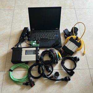 2in1 MB Star C5 SD BMW의 ICOM과 함께 멀티플렉서를 사전 설치 한 SW 노트북 T410 I7 진단 도구 플러그 및 재생