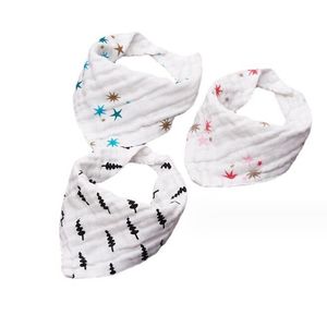 Bebê algodão bandana babadores triângulo arroto panos babadores de alimentação do bebê babadores infantis para meninos meninas unisex criança babadores