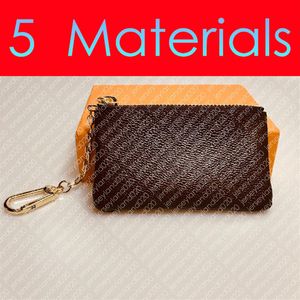 M62650 СУМКА ДЛЯ КЛЮЧЕЙ POCHETTE CLES Дизайнерская мода Женская мужская Брелок для ключей Держатель для карт Портмоне Карманный органайзер Кошелек Ba212B