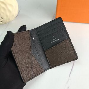 POCKET ORGANIZER Classical Card Holder Wallet high quality Credit cards cover men daily wallets purse 60111234P