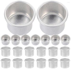 Mum Tutucular 25 PCS Konik Mumlar Metal Çay Işık Tutucu İçin Şamdan