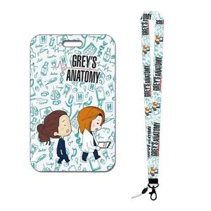 Card Holders Cartoon Holder Business Badge Case Frame ABS Employee Cover Student Lanyard ID Name1798