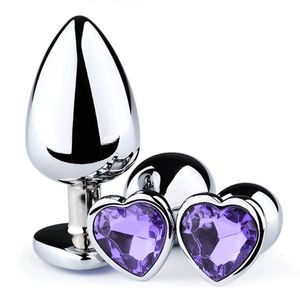 Anal Toys Plug Sex Toy Butt For Woman Man Adult Products Female 18 Metal Tapon Dilator Buttplug Anale Anus Gay 231204