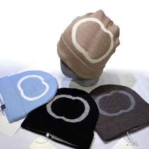 Caldo berretto lavorato a maglia Beanie Designer Beanie Bonnet Toboggan Cappelli aderenti Cappello invernale Cappello natalizio Cappello a secchiello Berretti con teschio primaverile Cappello di lana per uomo e donna Stili diversi