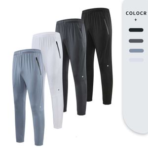 Pantaloni lunghi per sport all'aperto per il tempo libero ad asciugatura rapida, pantaloni lunghi autunnali in versione vuota, pantaloni sportivi unisex per corsa e allenamento fitness