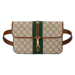 Słynne torby jackie talia Bombag Cross Body Fashion Men Men Square ramię BUM UNISEX Fanny Pack3405